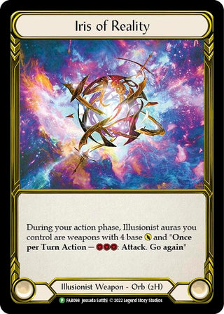 Iris of Reality - FAB098 (98) [PR] - Flesh and Blood TCG Single