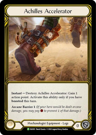 Achilles Accelerator - FAB101 (101) [PR] - Flesh and Blood TCG Single