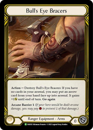 Bull’s Eye Bracers - FAB102 (102) [PR] - Flesh and Blood TCG Single