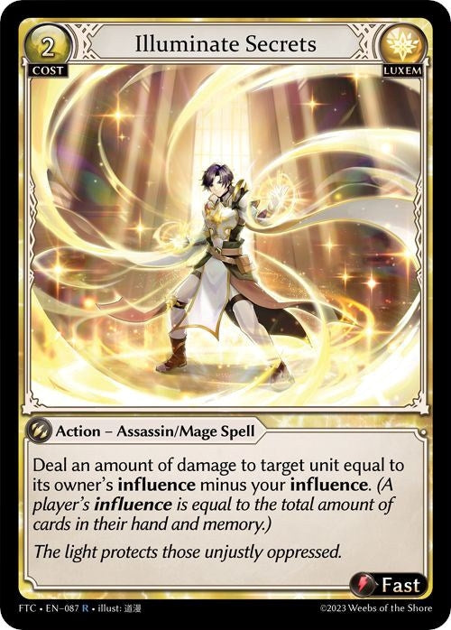 Illuminate Secrets (87) (FTC) - Grand Archive TCG Single