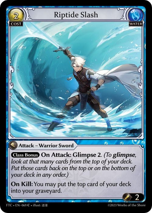 Riptide Slash (69) (FTC) - Grand Archive TCG Single