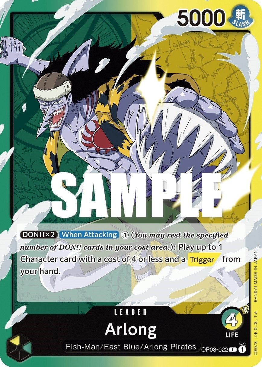 Arlong (3022) (OP03) - One Piece Card Game Single