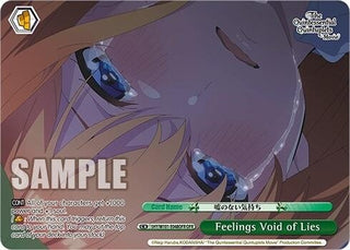 Feelings Void of Lies (OFR) (5) - Weiss Schwarz Single