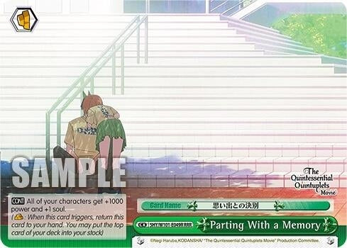 Parting With a Memory (RRR) (5) - Weiss Schwarz Single