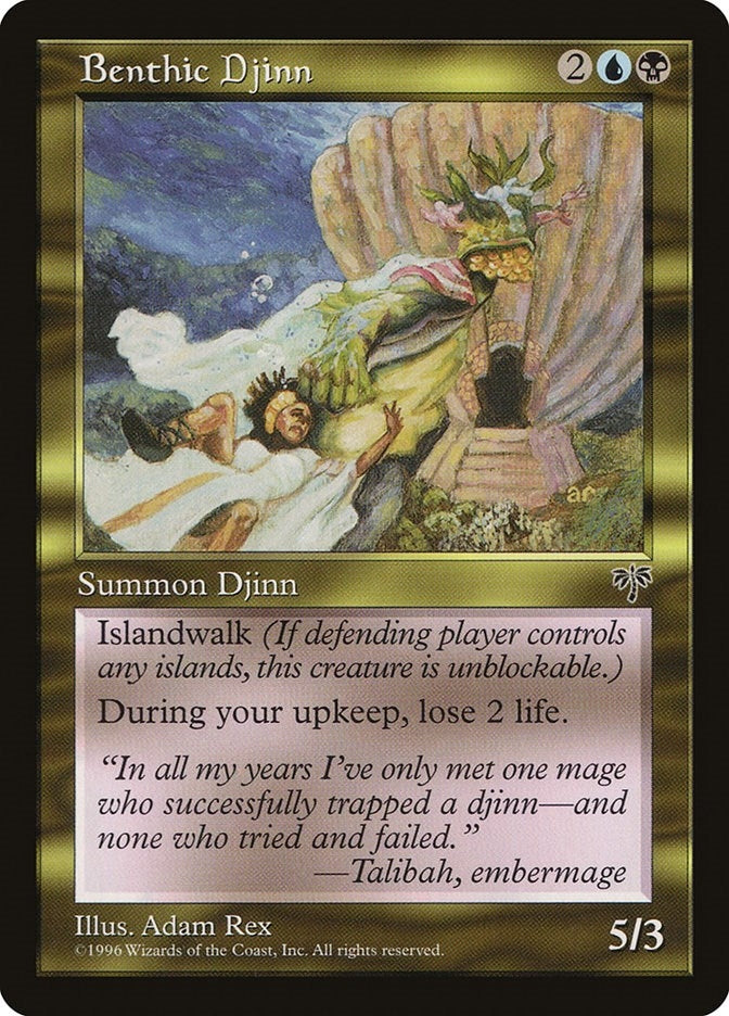Benthic Djinn [MIR] - MTG Single