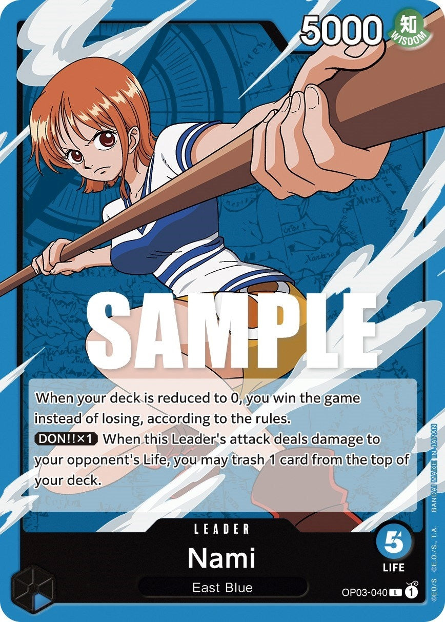 Nami (040) (3040) (OP03) - One Piece Card Game Single