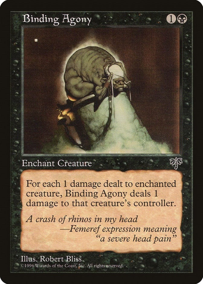 Binding Agony [MIR] - MTG Single