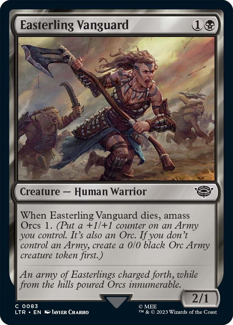 Easterling Vanguard (83) [LTR] - MTG Single