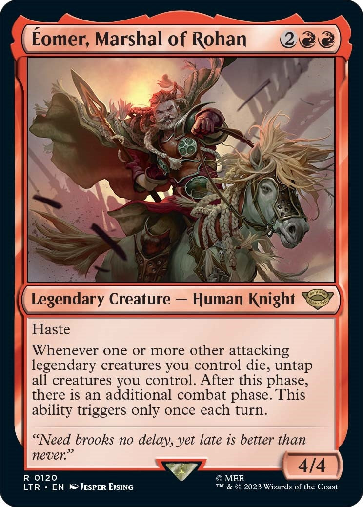 Eomer Marshal of Rohan (120) [LTR] - MTG Single
