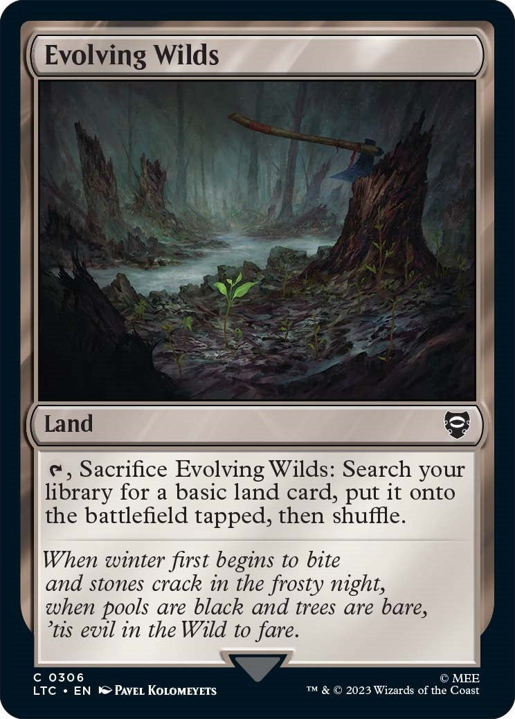 Evolving Wilds (306) [LTC] - MTG Single