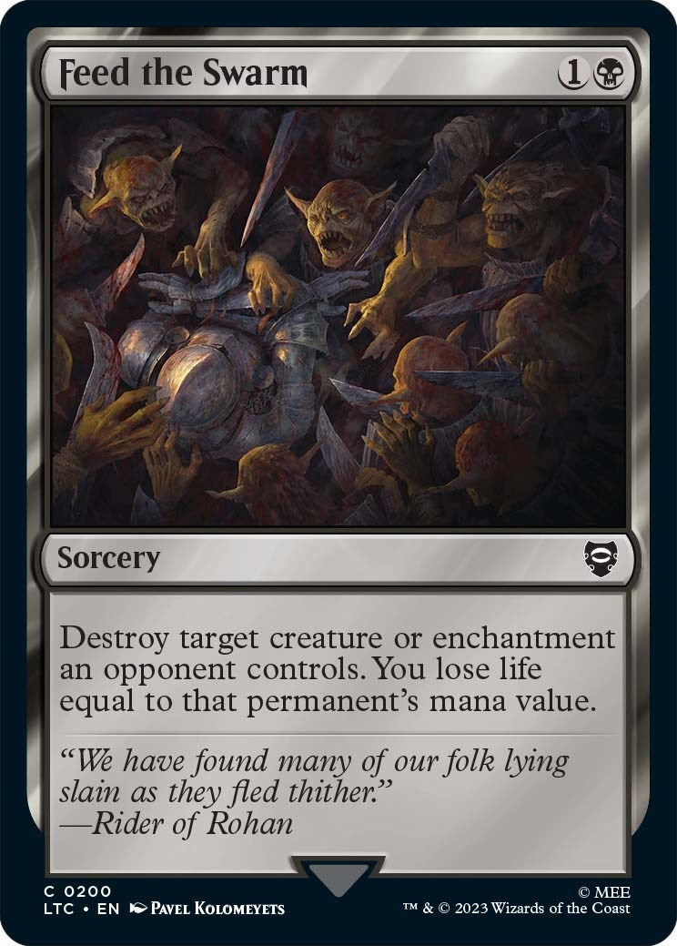 Feed the Swarm (200) [LTC] - MTG Single