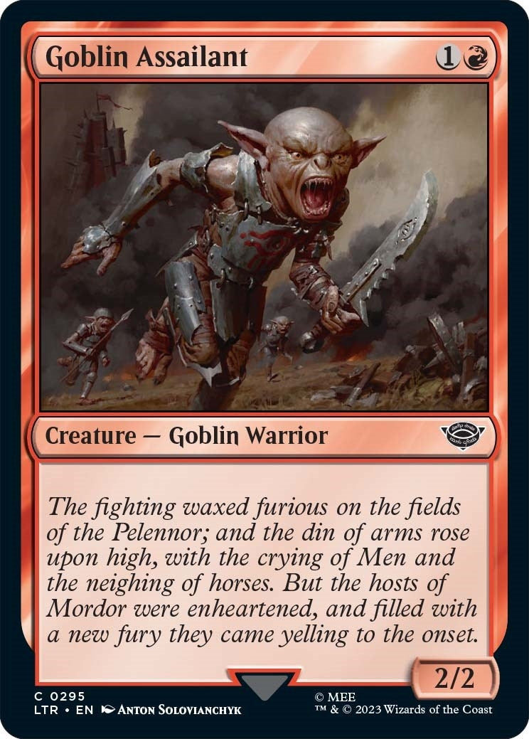 Goblin Assailant (295) [LTR] - MTG Single