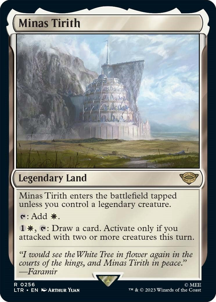 Minas Tirith (256) [LTR] - MTG Single