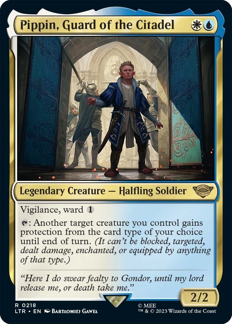 Pippin Guard of the Citadel (218) [LTR] - MTG Single