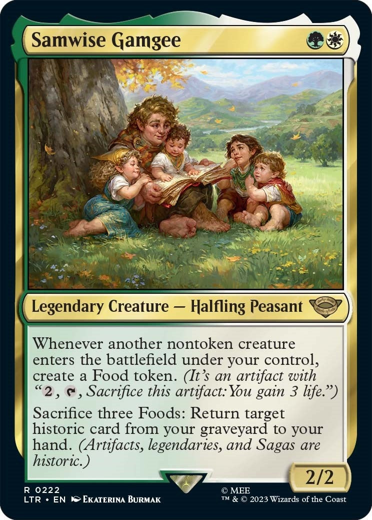 Samwise Gamgee (222) [LTR] - MTG Single