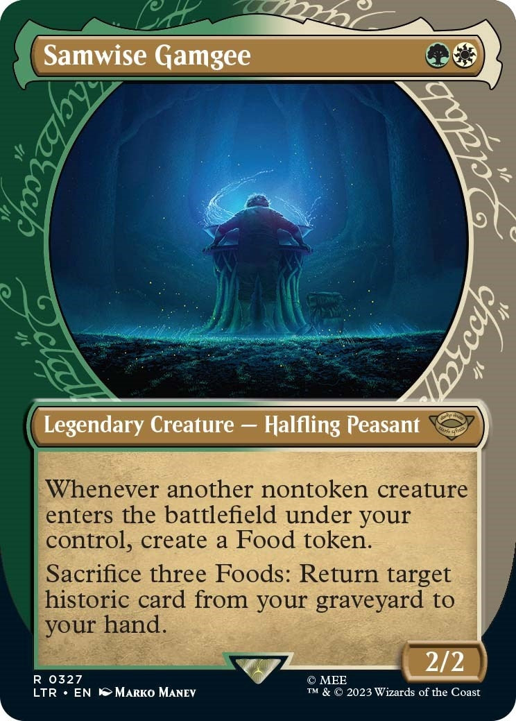 Samwise Gamgee (Showcase) (327) [LTR] - MTG Single