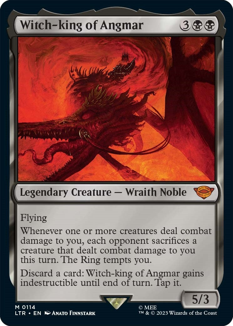 Witch-king of Angmar (114) [LTR] - MTG Single