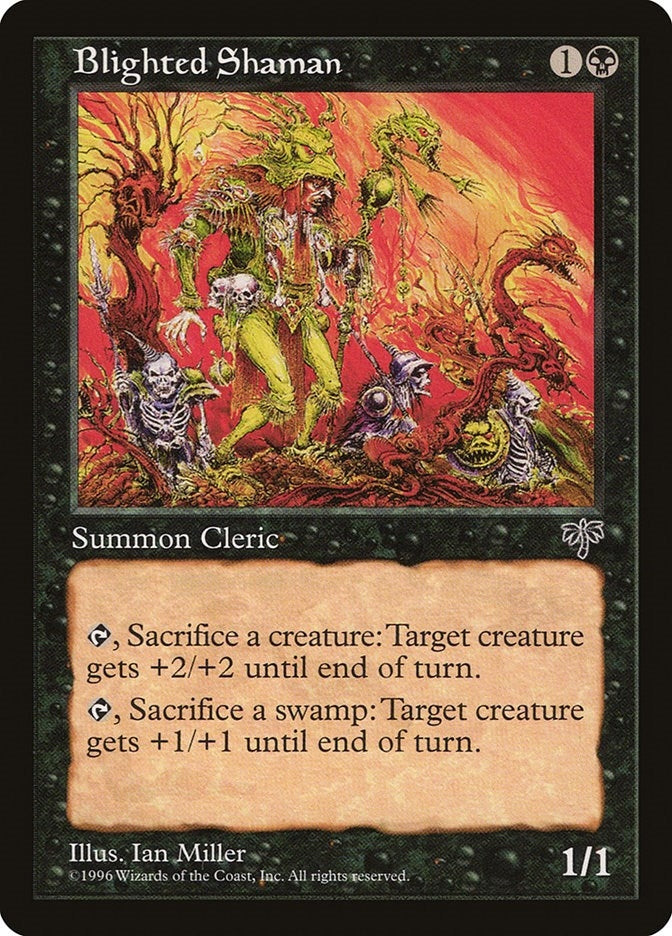 Blighted Shaman [MIR] - MTG Single
