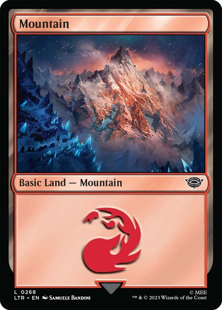 Mountain (0268) (268) [LTR] - MTG Single
