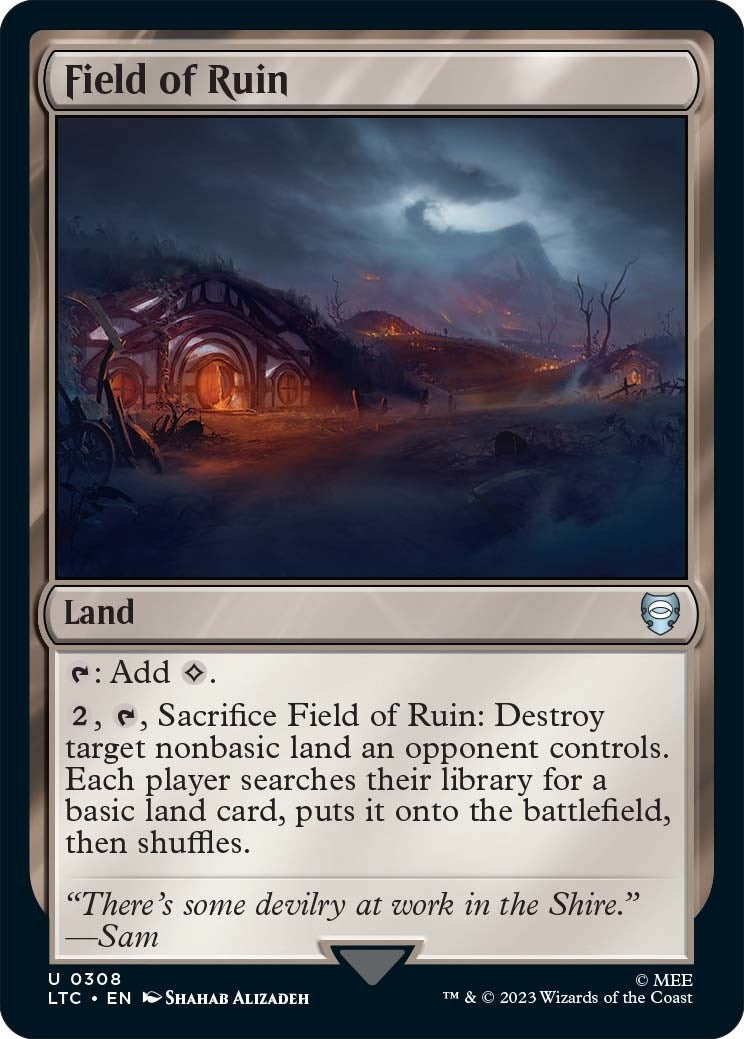 Field of Ruin (308) [LTC] - MTG Single