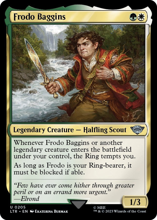 Frodo Baggins (205) [LTR] - MTG Single