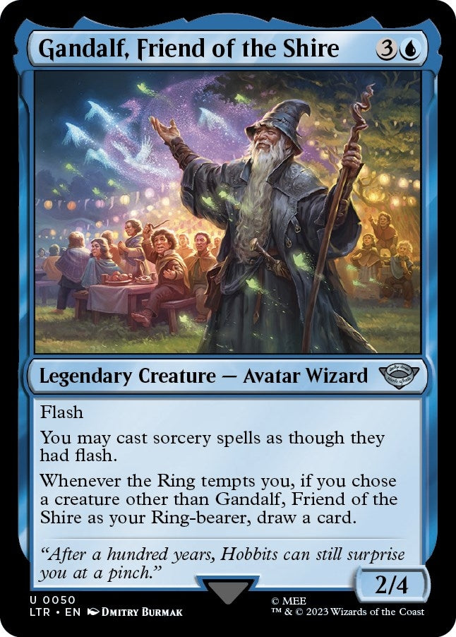 Gandalf Friend of the Shire (50) [LTR] - MTG Single