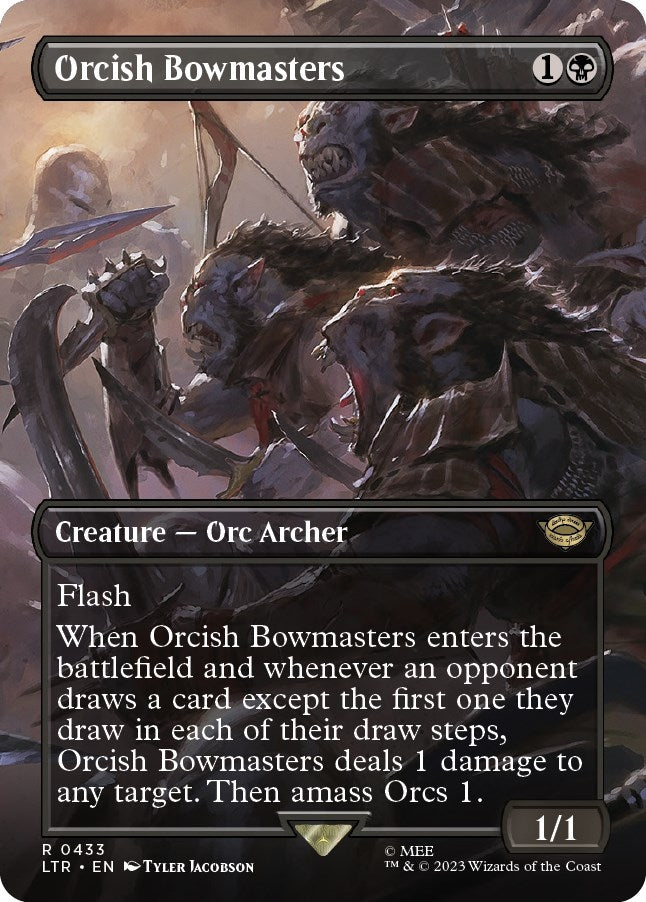 Orcish Bowmasters (Borderless) (433) [LTR] - MTG Single