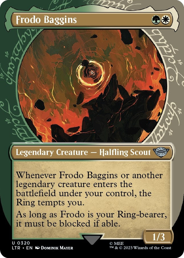 Frodo Baggins (Showcase) (320) [LTR] - MTG Single
