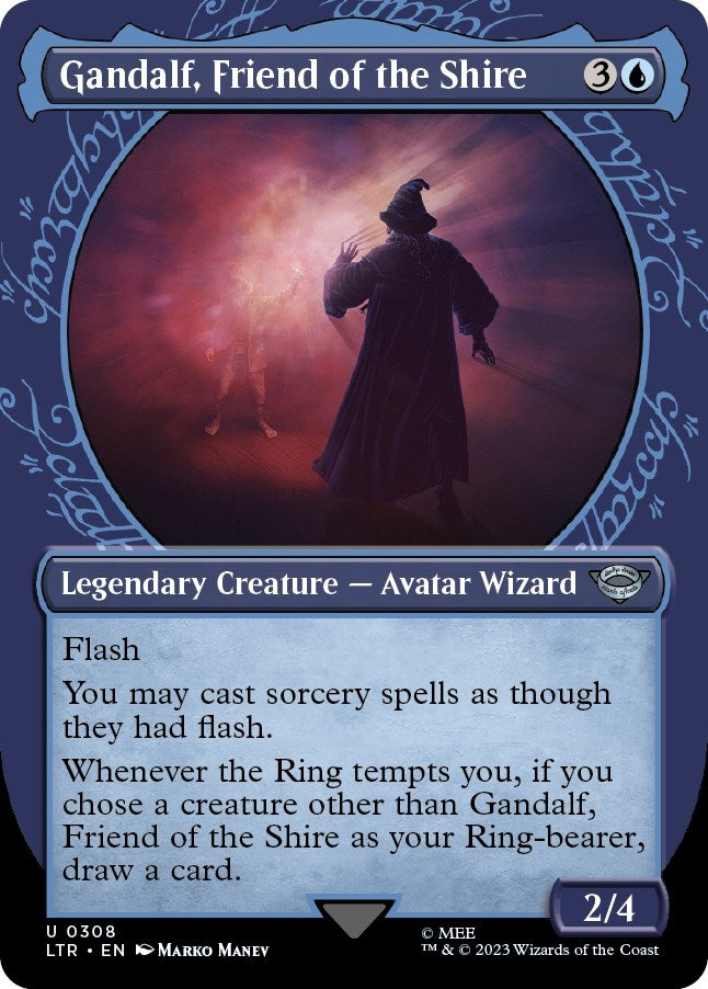 Gandalf Friend of the Shire (Showcase) (308) [LTR] - MTG Single