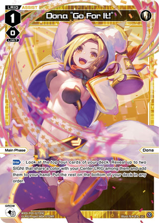 Dona ’Go For It!’ (9027) [WXDi-P09] - WIXOSS Single