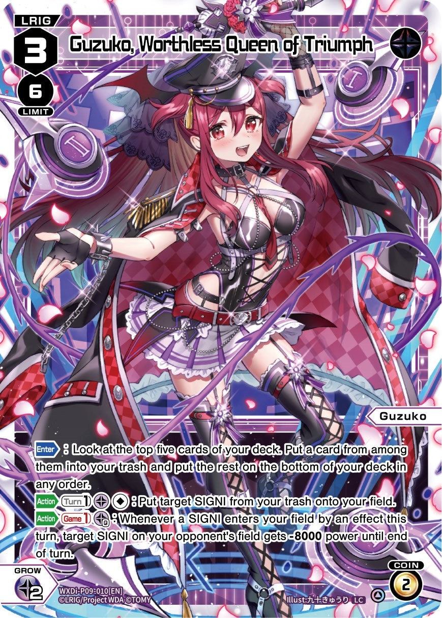 Guzuko Worthless Queen of Triumph (9010) [WXDi-P09] - WIXOSS Single
