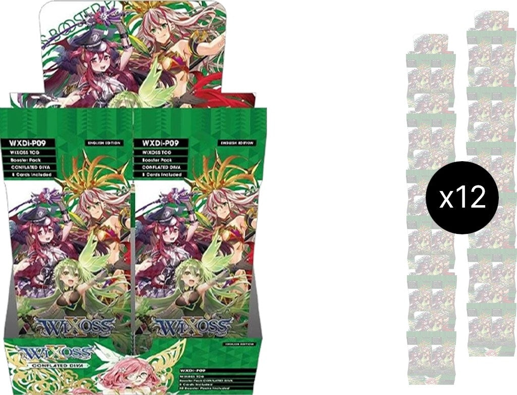 Conflated Diva Booster Box Case [WXDi-P09] - WIXOSS Sealed