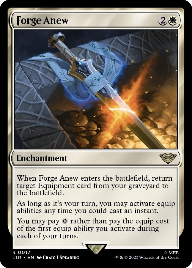Forge Anew (17) [LTR] - MTG Single