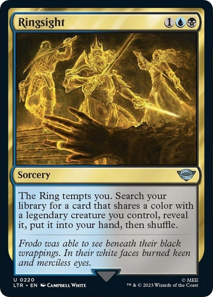 Ringsight (220) [LTR] - MTG Single