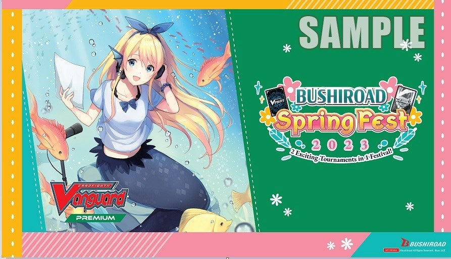 Bushiroad Spring Fest 2023 Exclusive Playmat: Cardfight!! Vanguard - Premium - Playmats Sealed