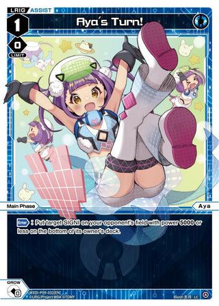 Aya’s Turn! (9032) [WXDi-P09] - WIXOSS Single