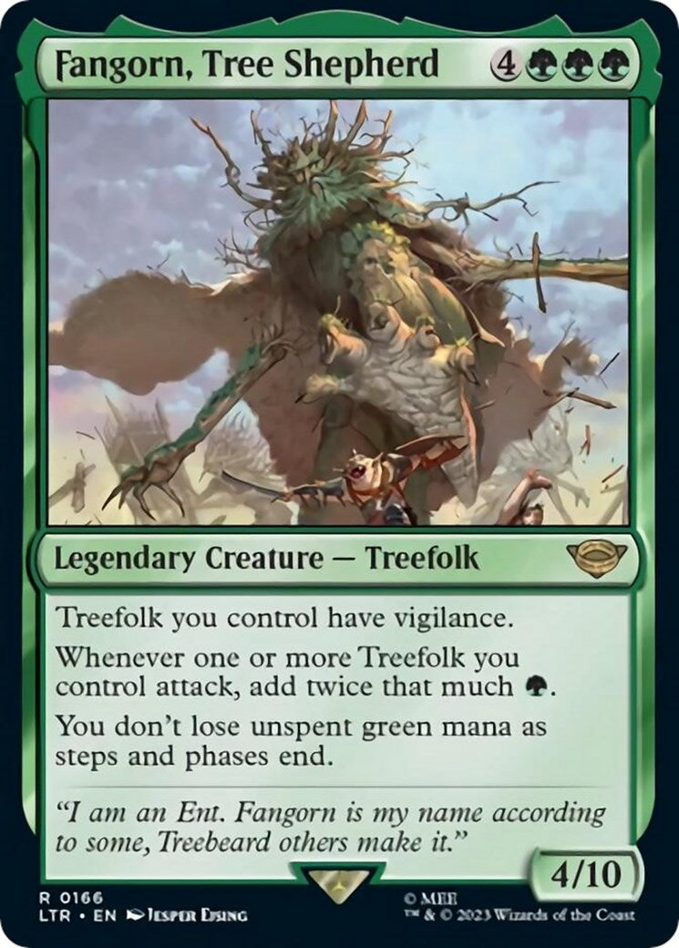 Fangorn Tree Shepherd (166) [LTR] - MTG Single
