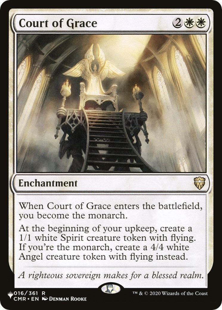 Court of Grace (16) [LIST] - MTG Single
