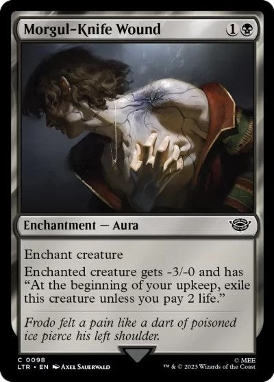 Morgul-Knife Wound (98) [LTR] - MTG Single