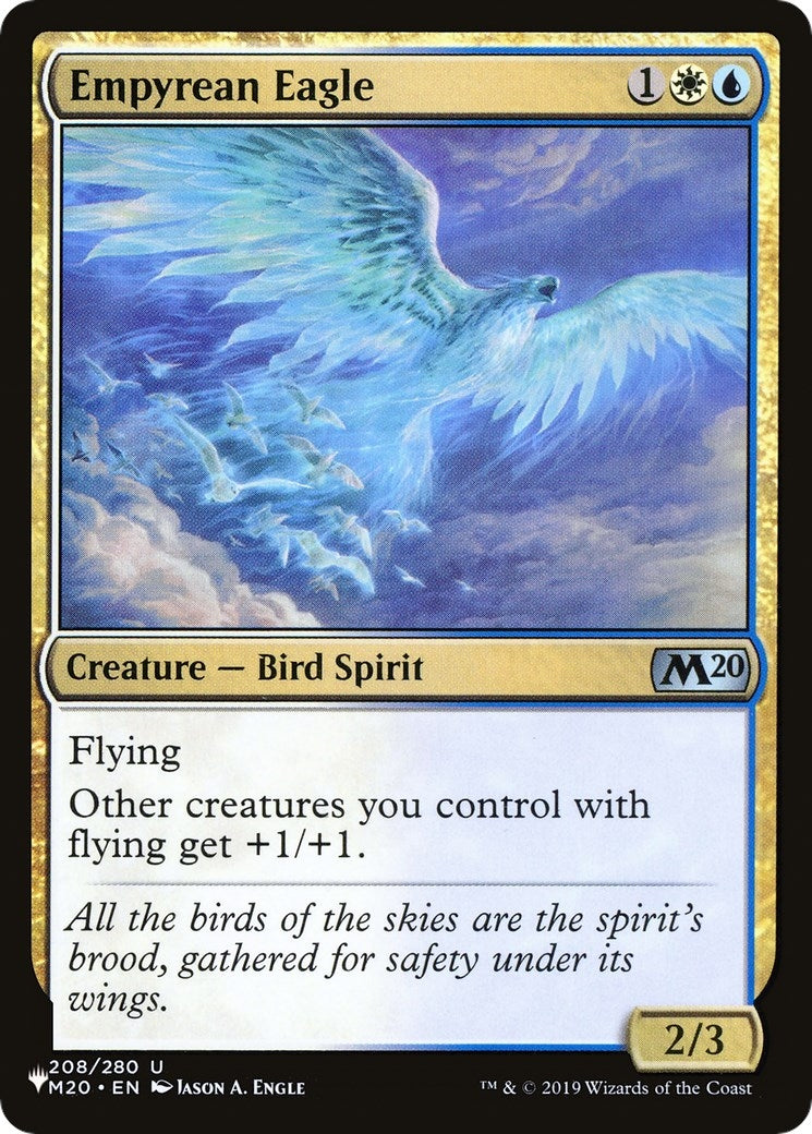 Empyrean Eagle (208) [LIST] - MTG Single