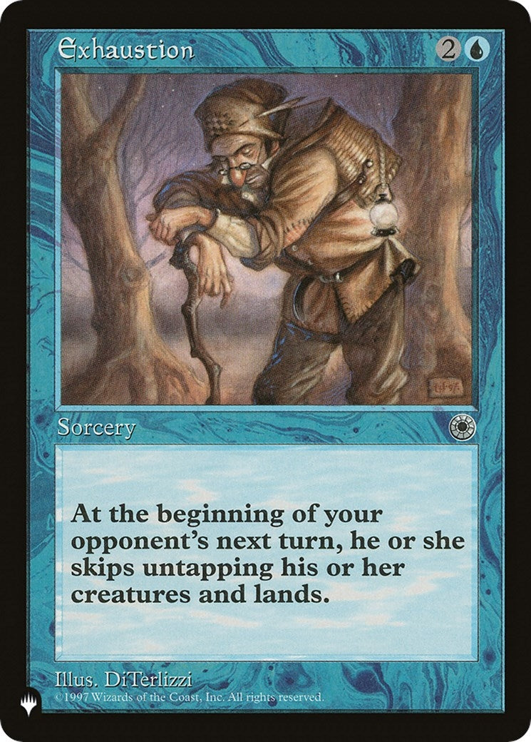 Exhaustion [LIST] - MTG Single