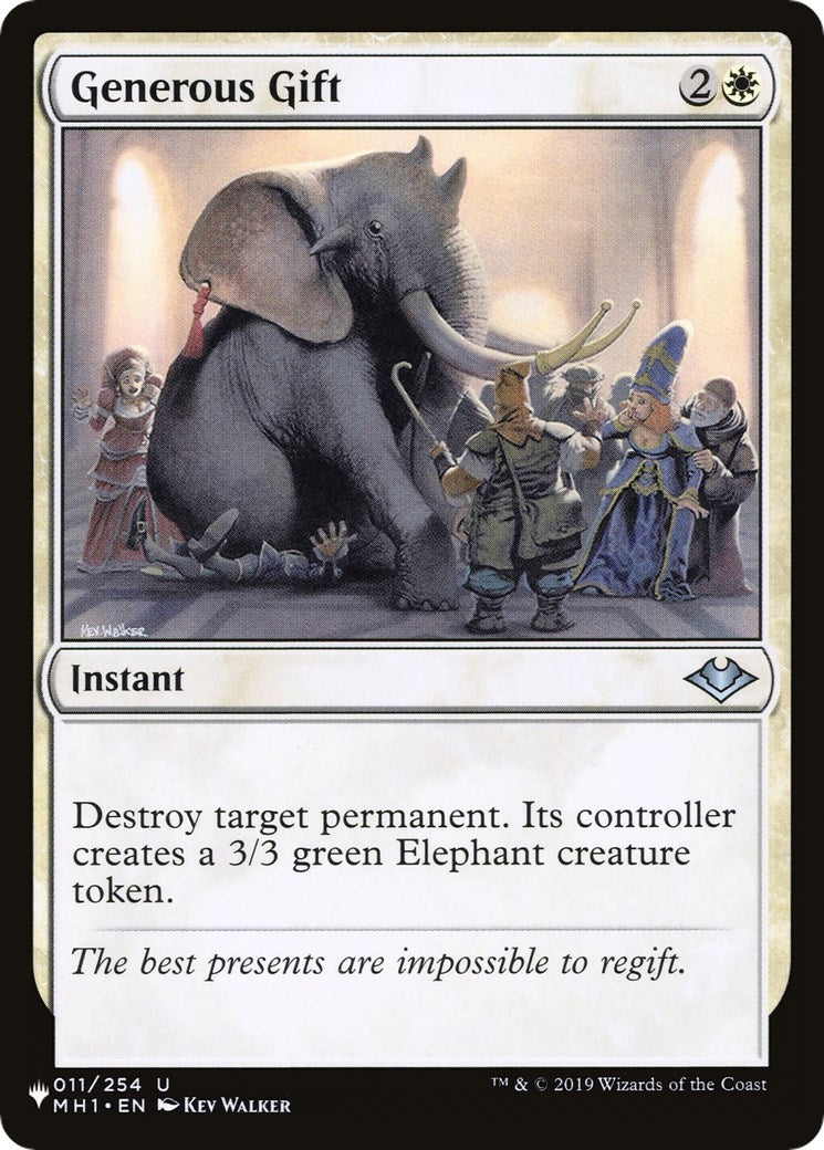 Generous Gift (11) [LIST] - MTG Single