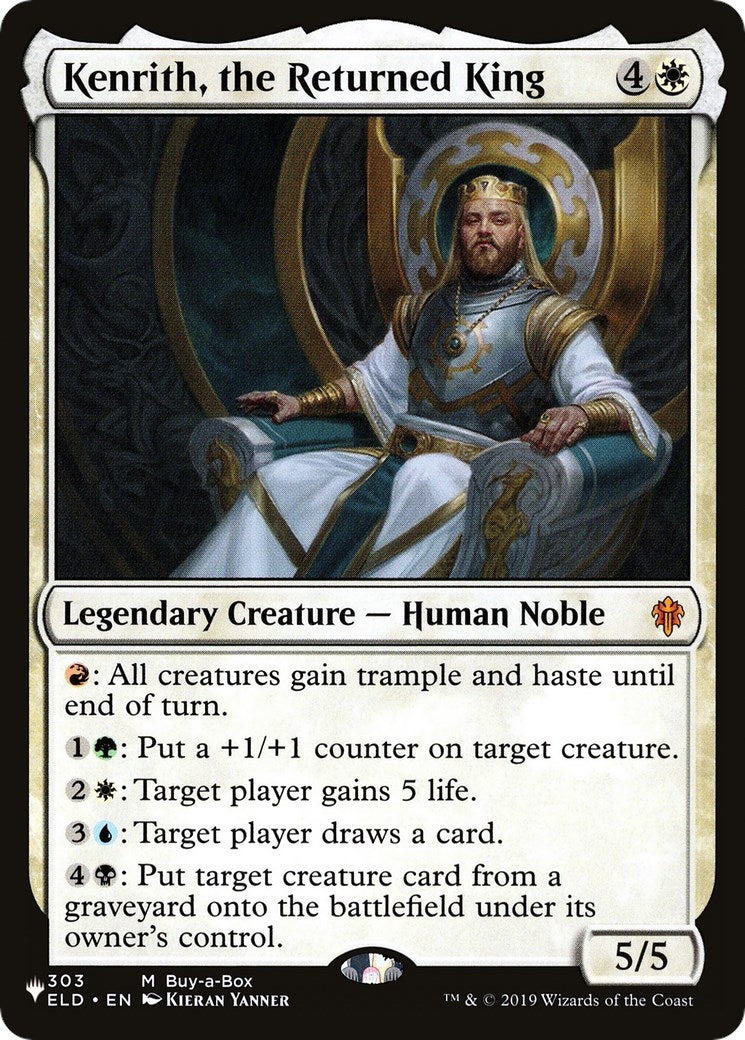 Kenrith the Returned King (303) [LIST] - MTG Single