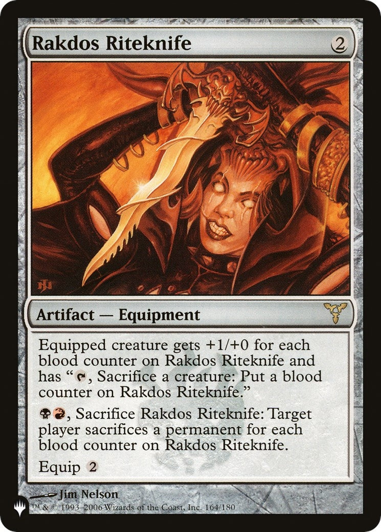 Rakdos Riteknife (164) [LIST] - MTG Single