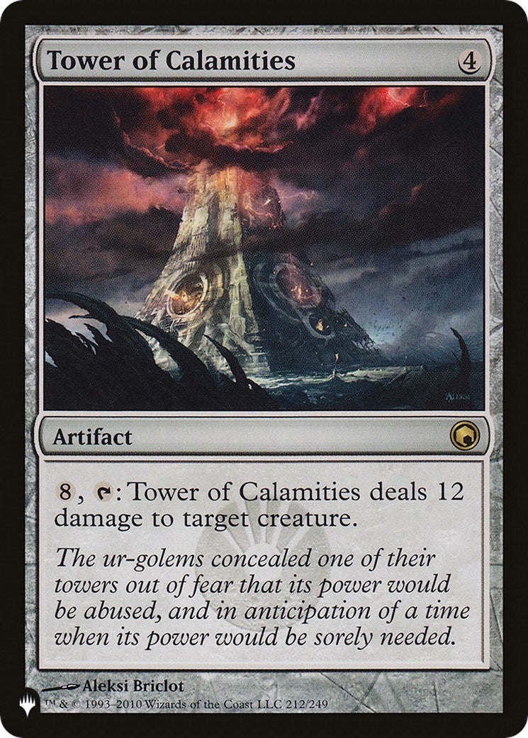 Tower of Calamities (212) [LIST] - MTG Single