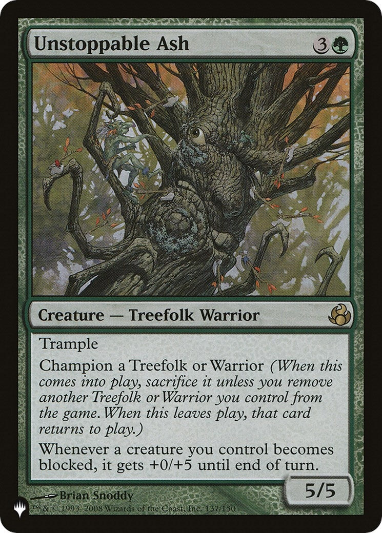 Unstoppable Ash (137) [LIST] - MTG Single