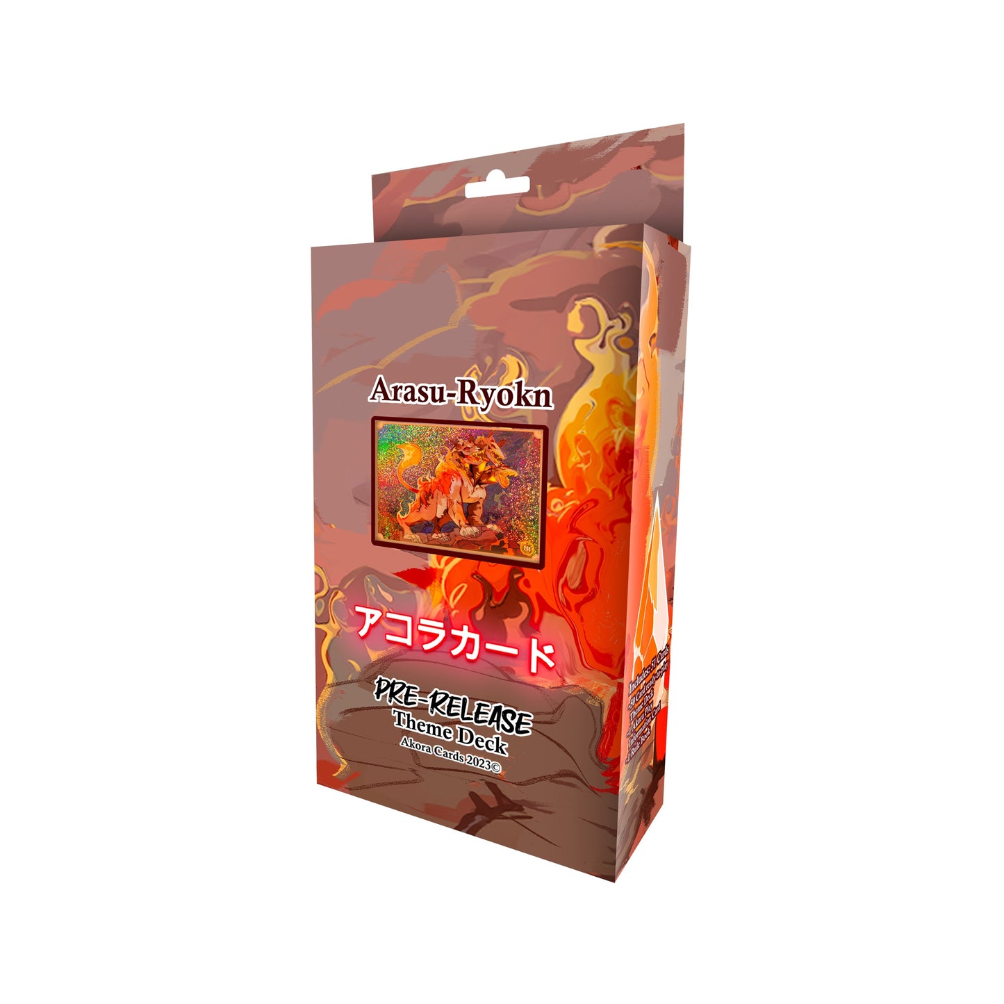 Afelium Unleashed Pre-Release Theme Deck - Arasu-Ryokn (AU1E) - Akora TCG Sealed