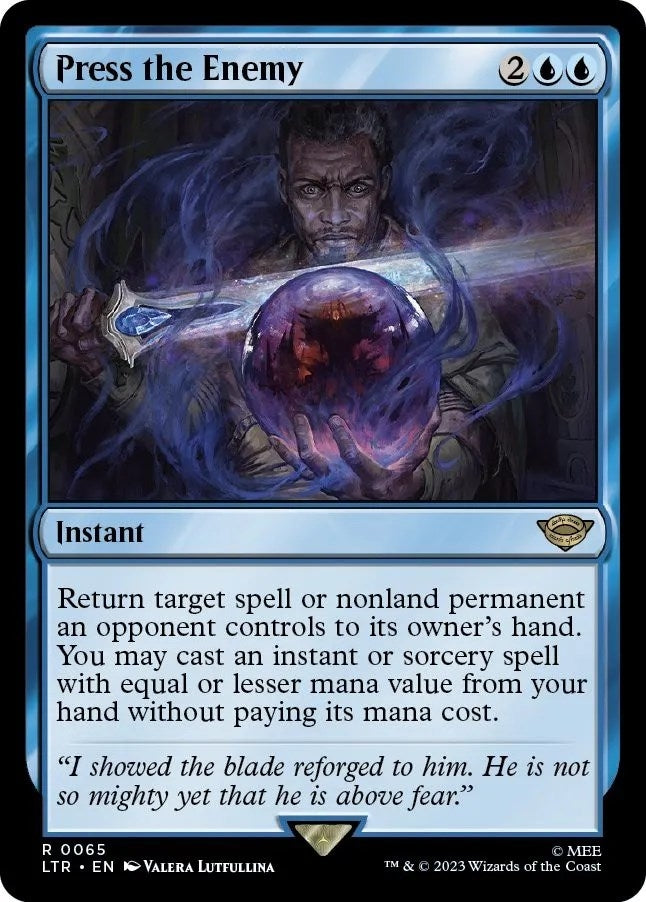 Press the Enemy (65) [LTR] - MTG Single
