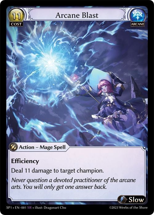 Image for Arcane Blast (001) (Supporter Pack 1) - Grand Archive TCG