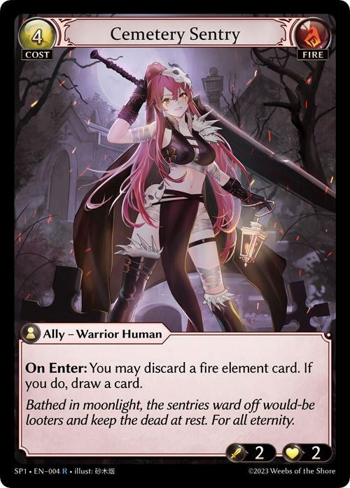 Image for Cemetery Sentry (004) (Supporter Pack 1) - Grand Archive TCG